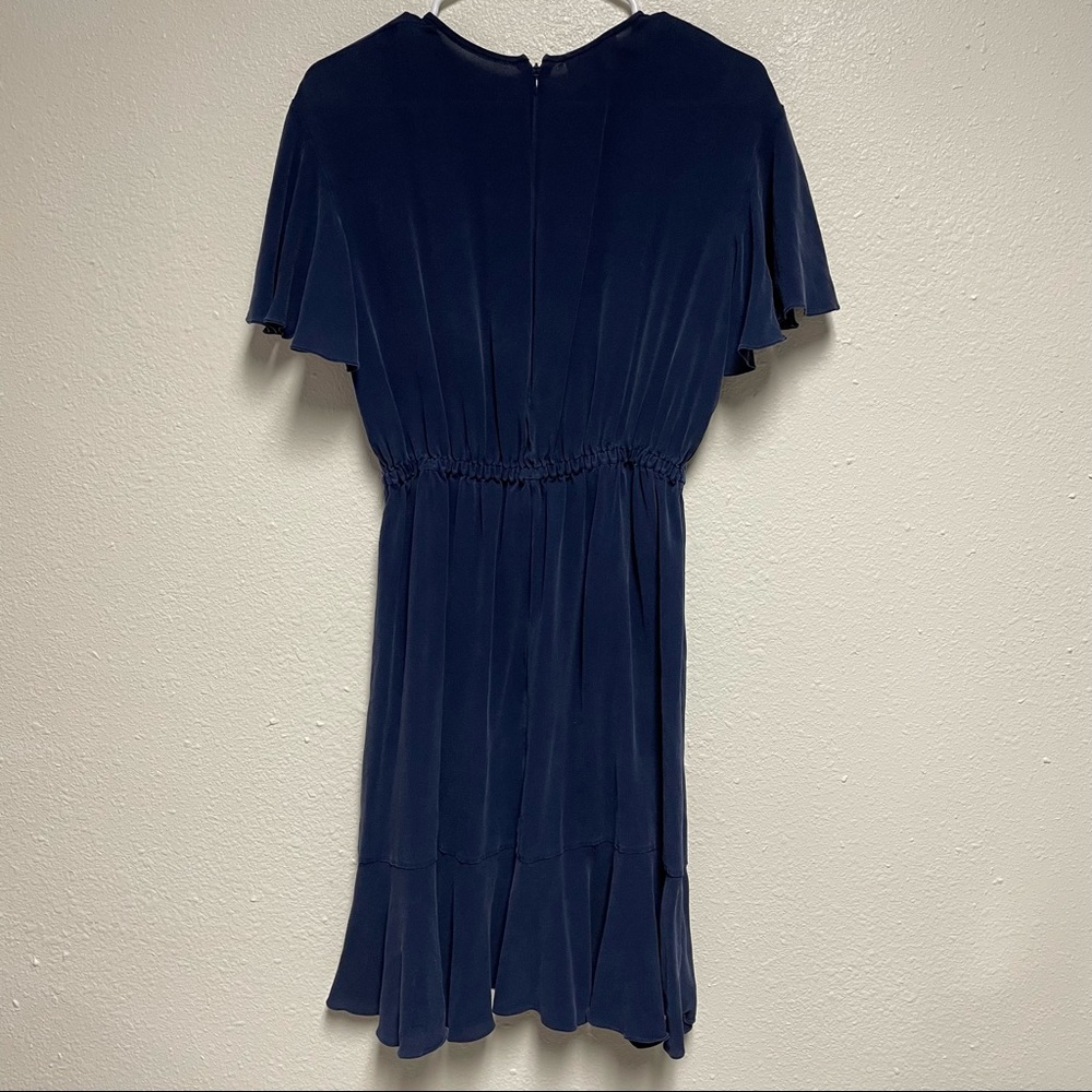 Michael Kors Collection 100% silk navy dress - Picture 2 of 11